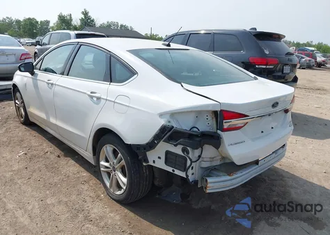 2018 Ford Fusion Se из США, поврежденный, VIN 3FA6P0HD9JR265956
